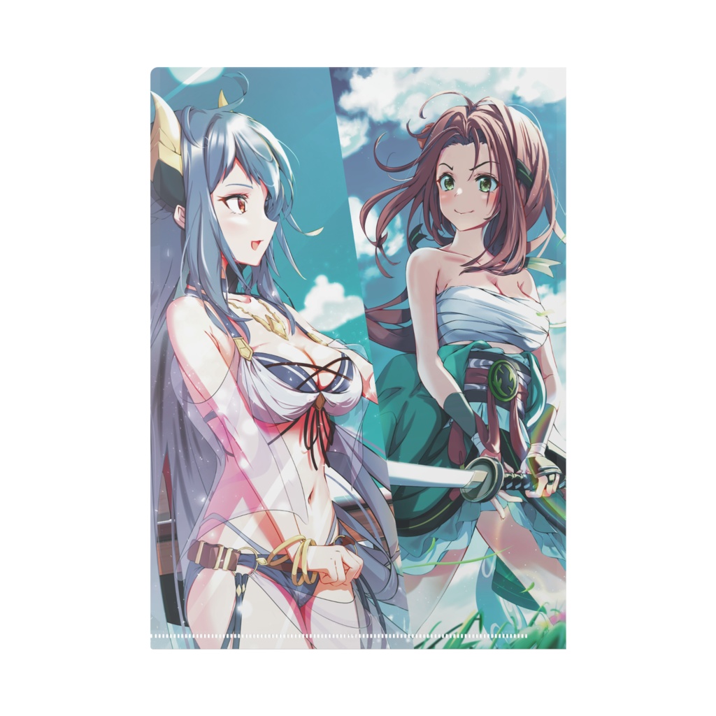 「FANBOX1周年」プリンセスコネクト ルカ&レイ クリアファイル A4サイズ