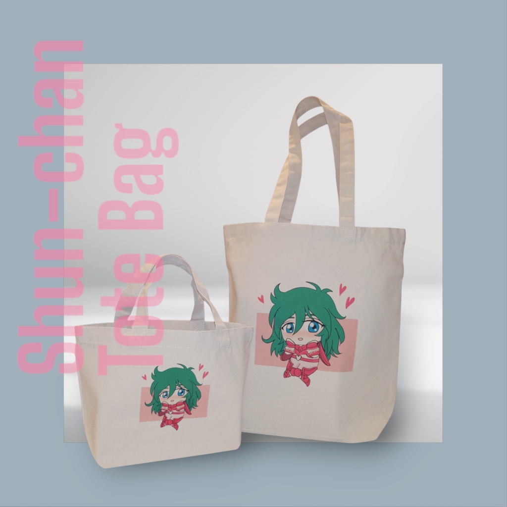 瞬チャンのトートバッグ