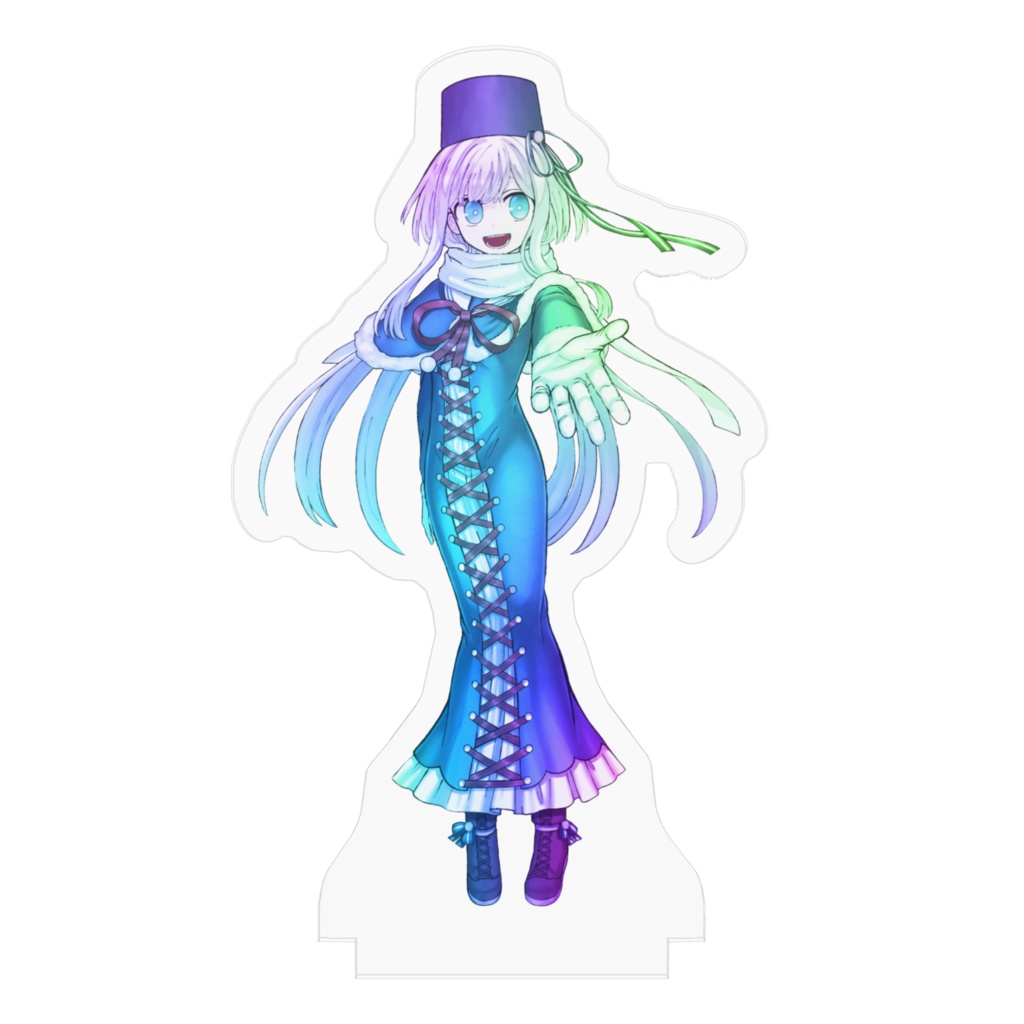 水底みなみ冬衣装アクリルフィギュアA