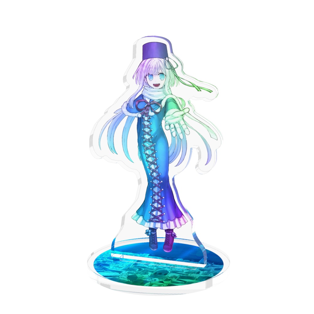 水底みなみ冬衣装アクリルフィギュアA