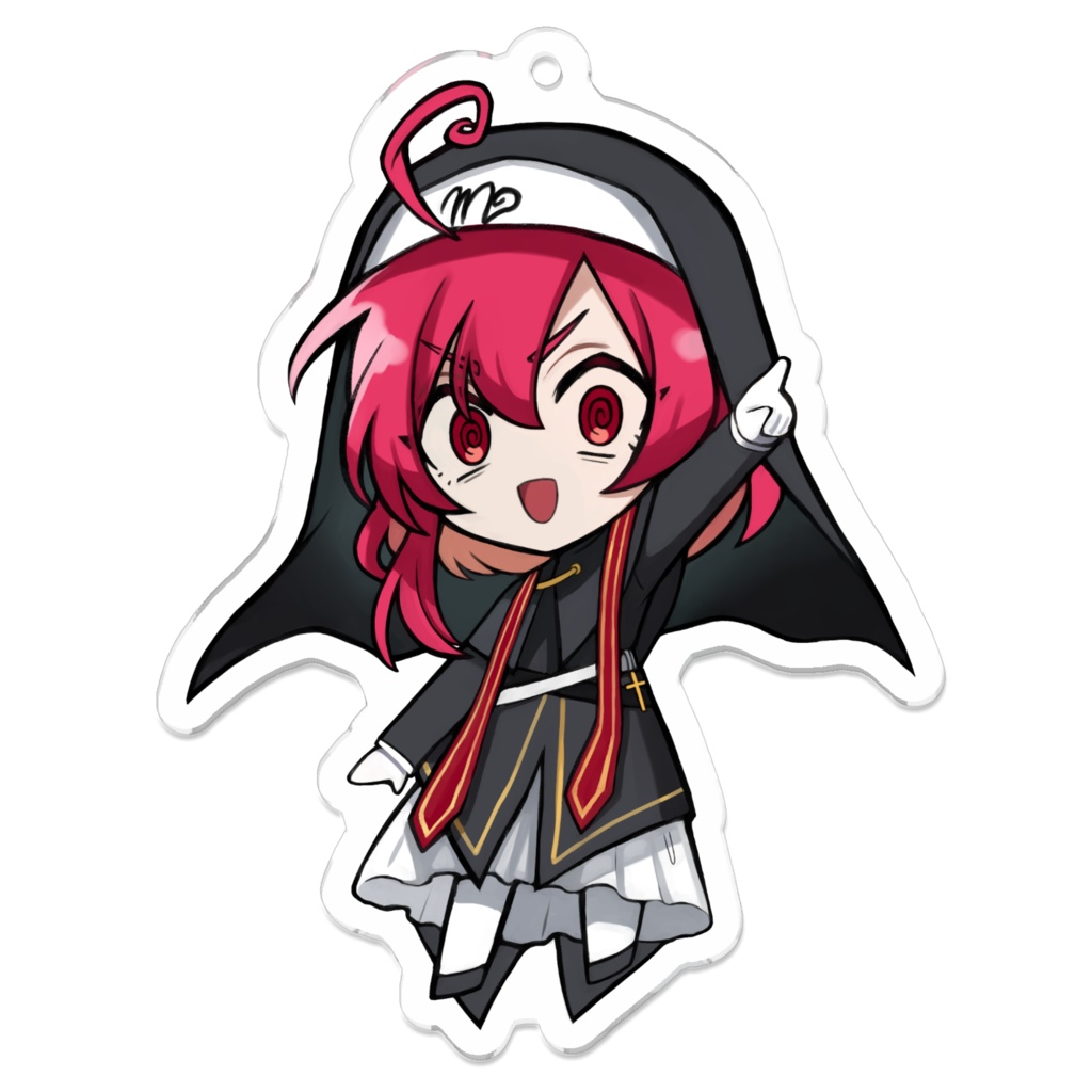 ドミノちゃんアクリルキーホルダー