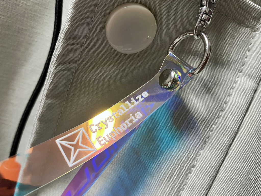 オーロラビニールリボンストラップ