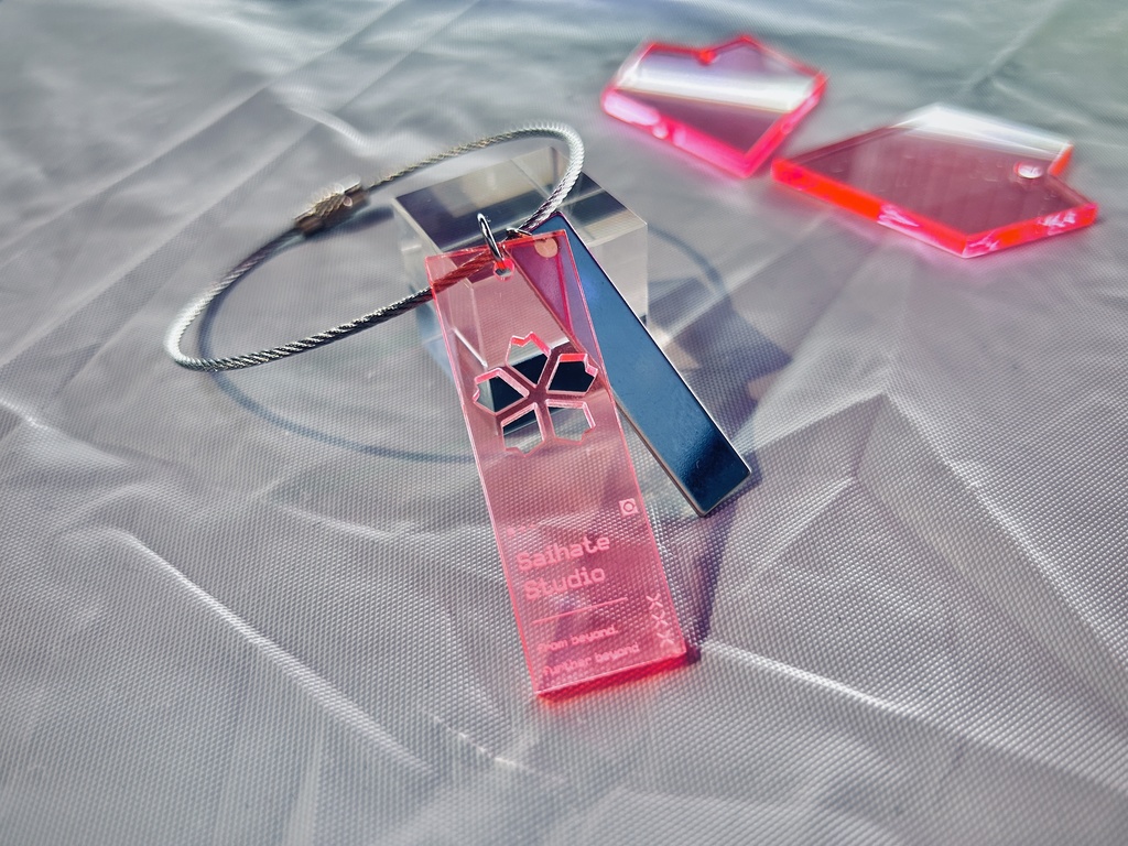 【prototype】アクリルキーリング【Saihate/type:Label】