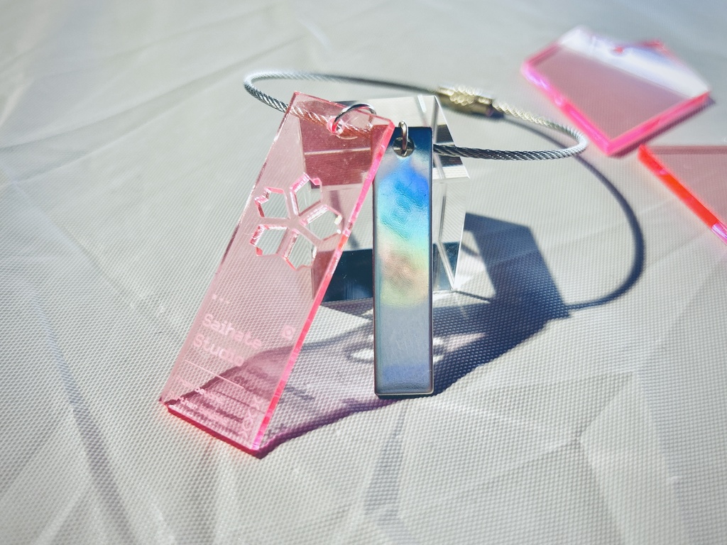 【prototype】アクリルキーリング【Saihate/type:Label】