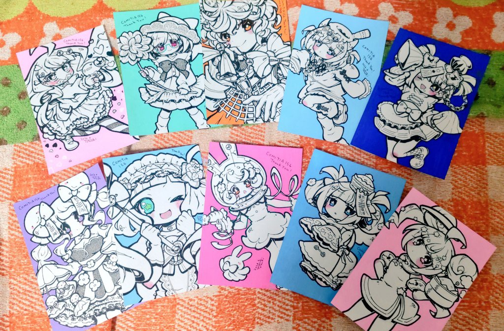 【イラストオーダー】ハガキサイズ