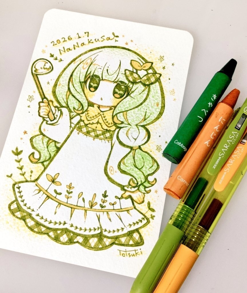 【原画】ドローイング 6点