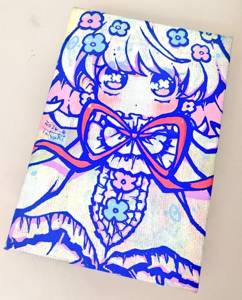 【原画】キャンバス作品 4点
