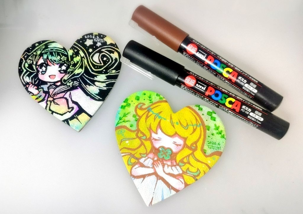 【原画】キャンバス作品 4点