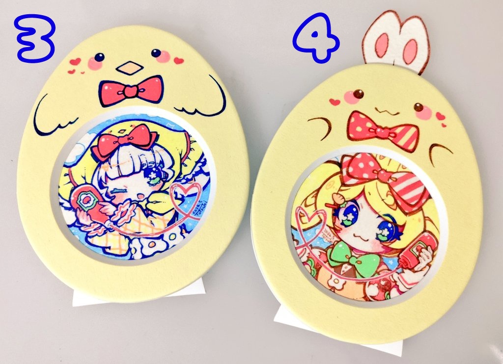 【原画】フレーム作品 4点