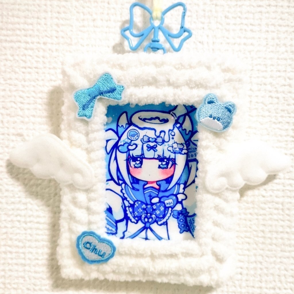 【原画】毛糸フレーム作品 4点