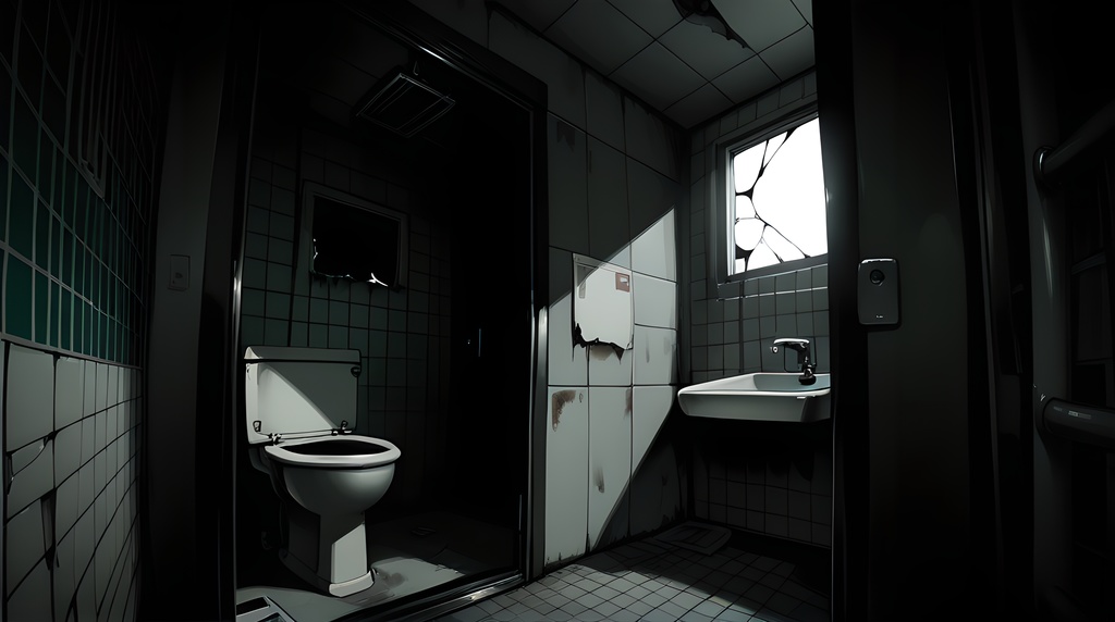 【48枚入/商用可】現代日本のホラー廃墟・背景素材集 Vol.1【TRPG/ゲーム/配信】