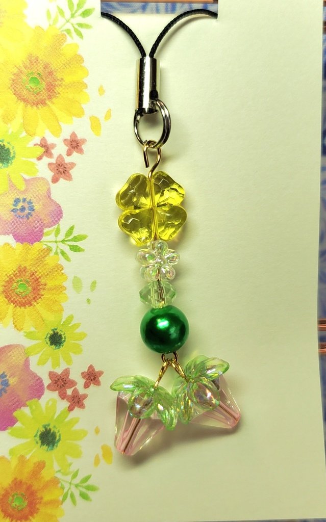 イチゴストラップ(青・赤・黄色)