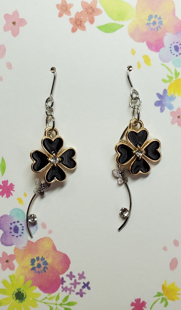 お花系モチーフなピアス(イヤリング)纏め