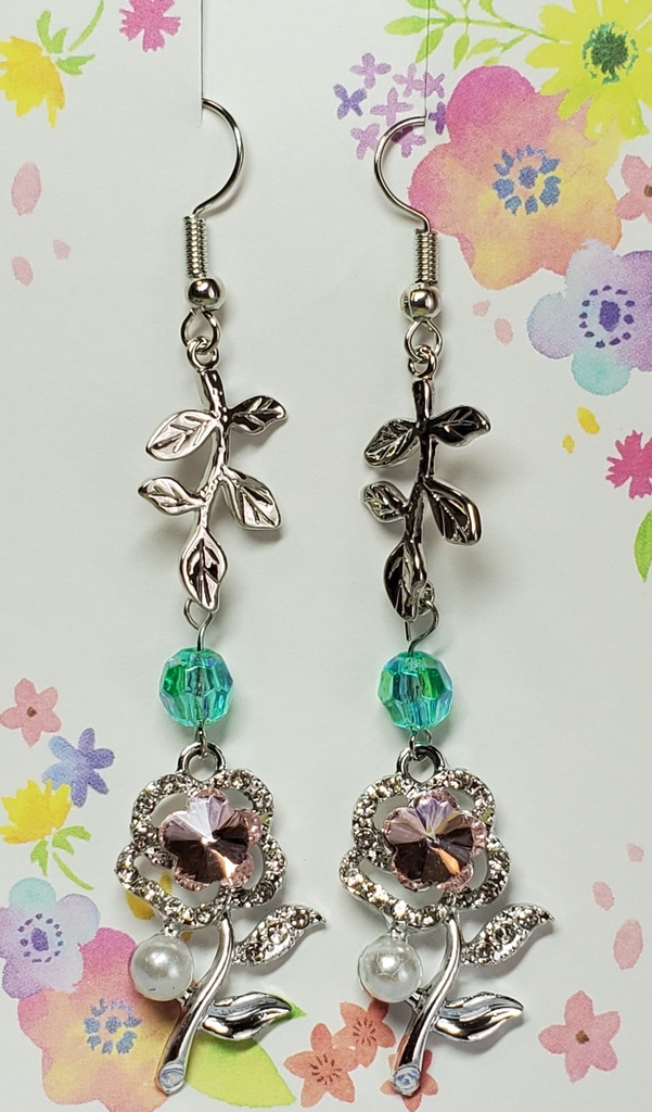 お花系モチーフなピアス(イヤリング)纏め