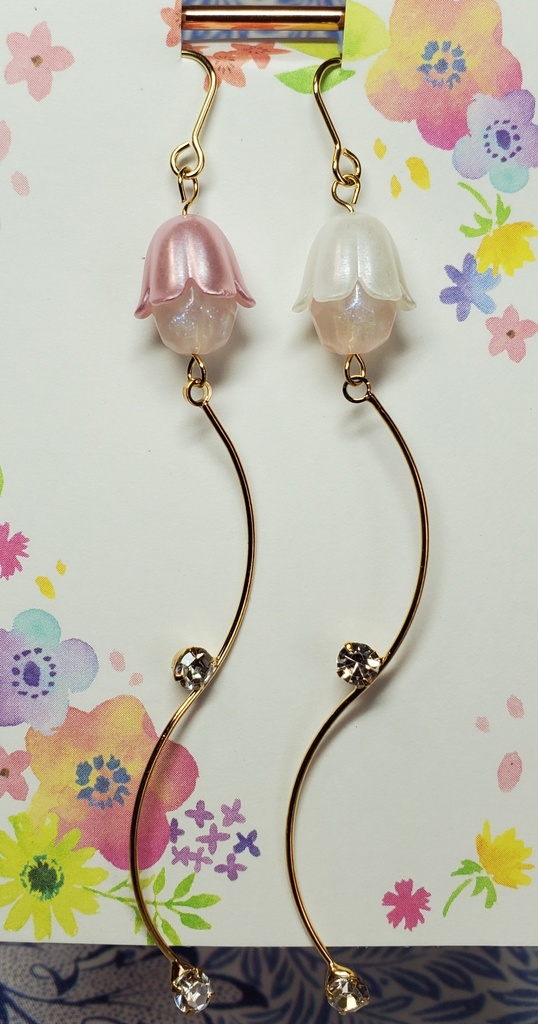 お花系モチーフなピアス(イヤリング)纏め