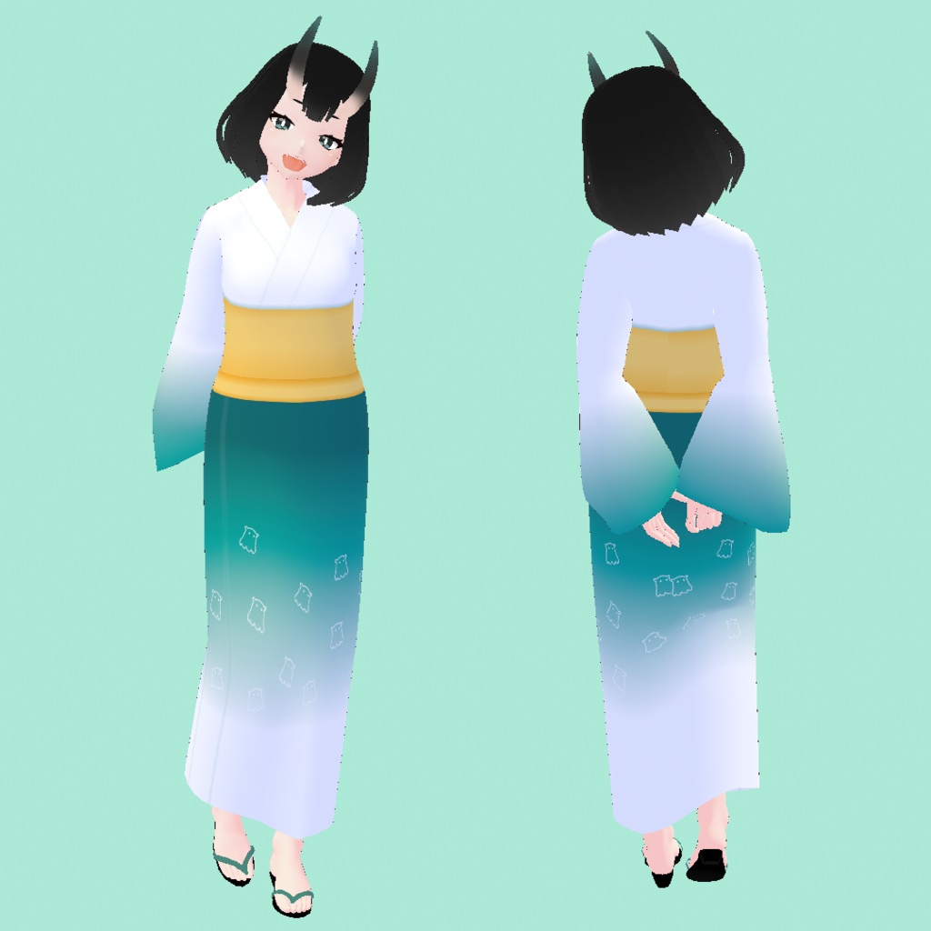 Re: Aquarium＆Bar Wannpaku オリジナル浴衣
