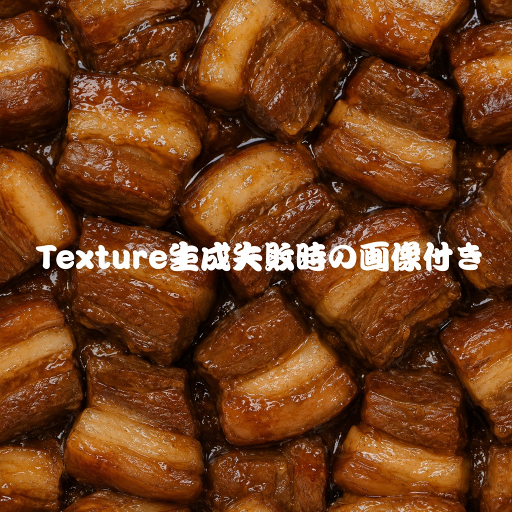 【VRChat向けアバター】角煮