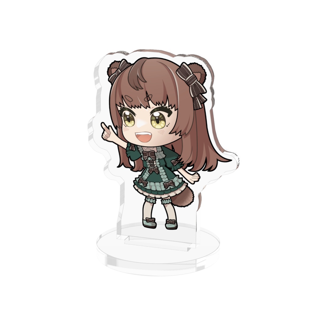 あっち！狛狸みぢゅきアクリルスタンド