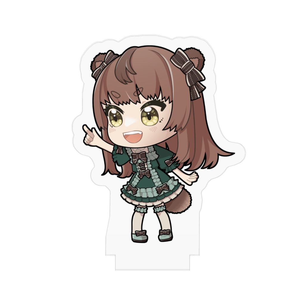 あっち!狛狸みぢゅきアクリルスタンド