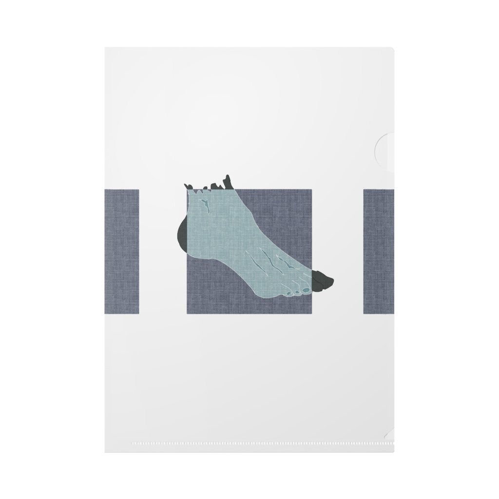 parts(足)クリアファイル