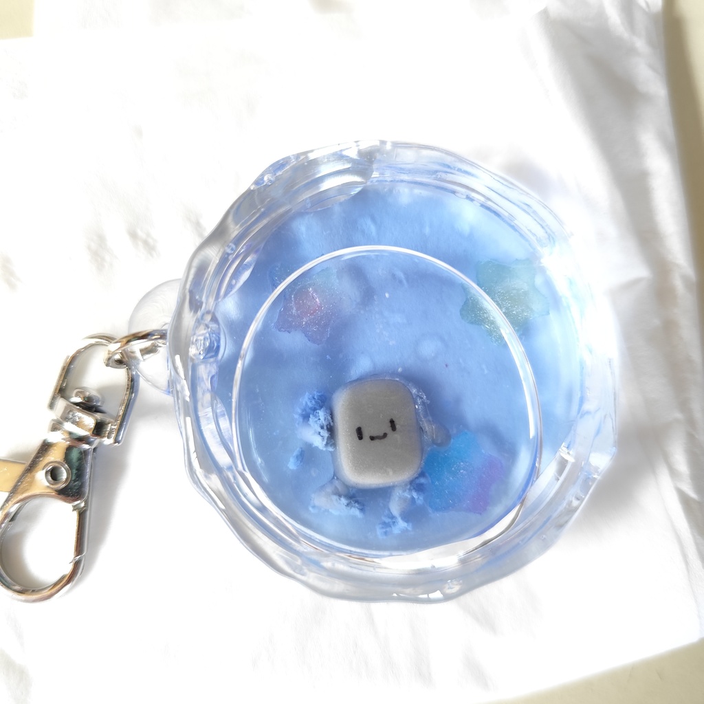 消えゆくぬりかべキーホルダー