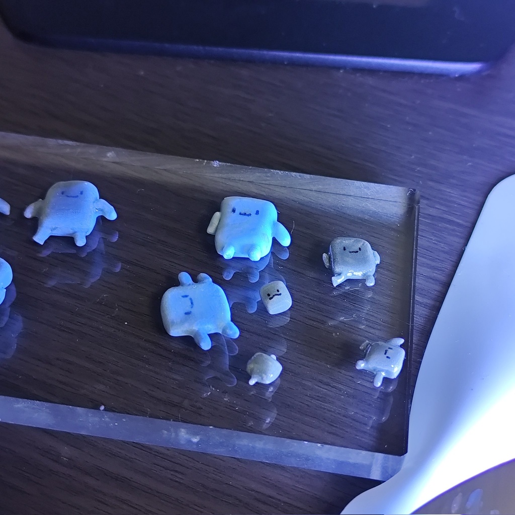 ぬりかべ封印キーホルダー改