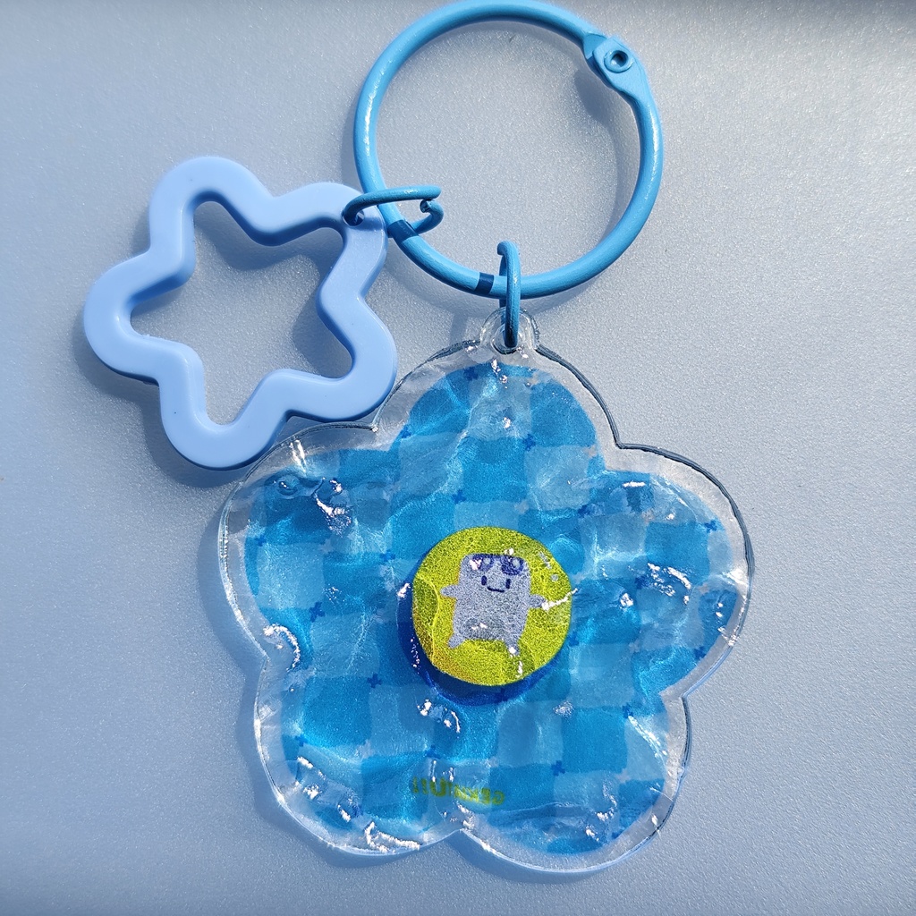 ぬりかべサマー🫧キーホルダー