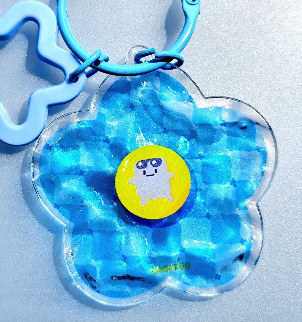 ぬりかべサマー🫧キーホルダー