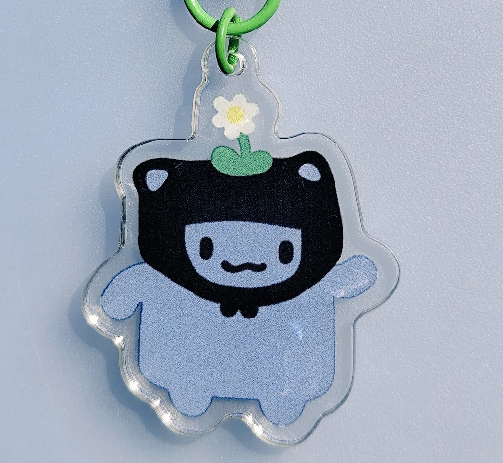 ぬすっと🌱‬‪ぬりかべキーホルダー