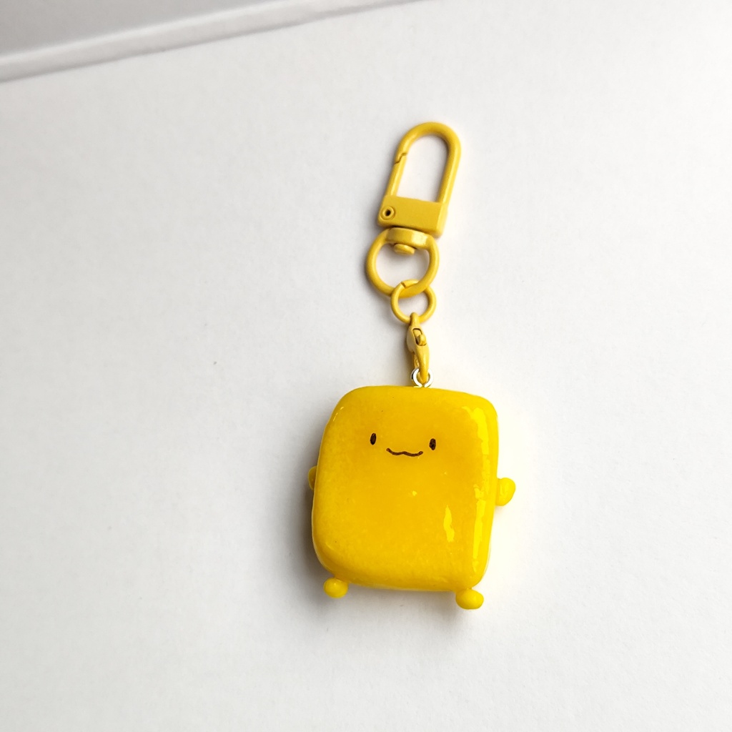 ぬりかべねんどキーホルダー