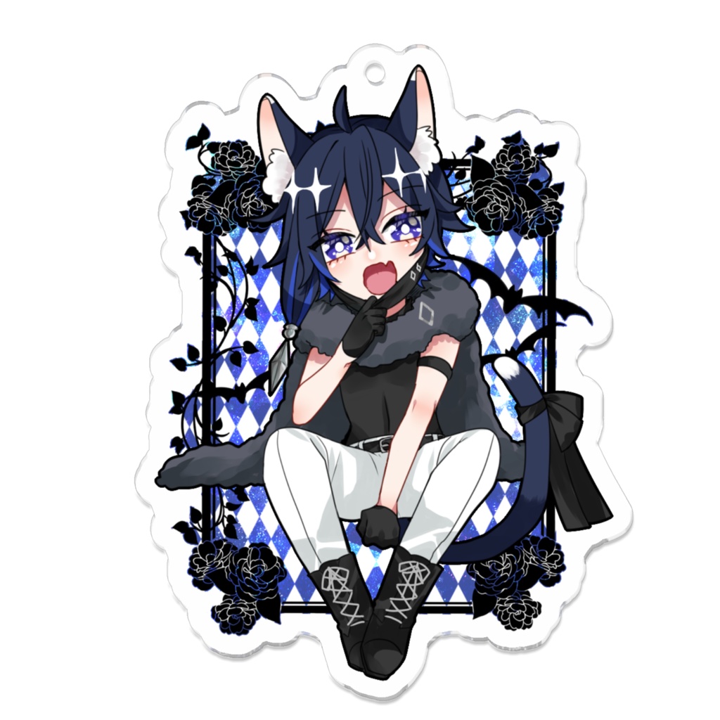 ミネットハロウィンアクキー