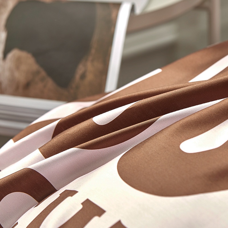 【Rose Cutie x Etoile et Griotte】Rose Cutie Chocolate布団カバー4点セット(ピンク)