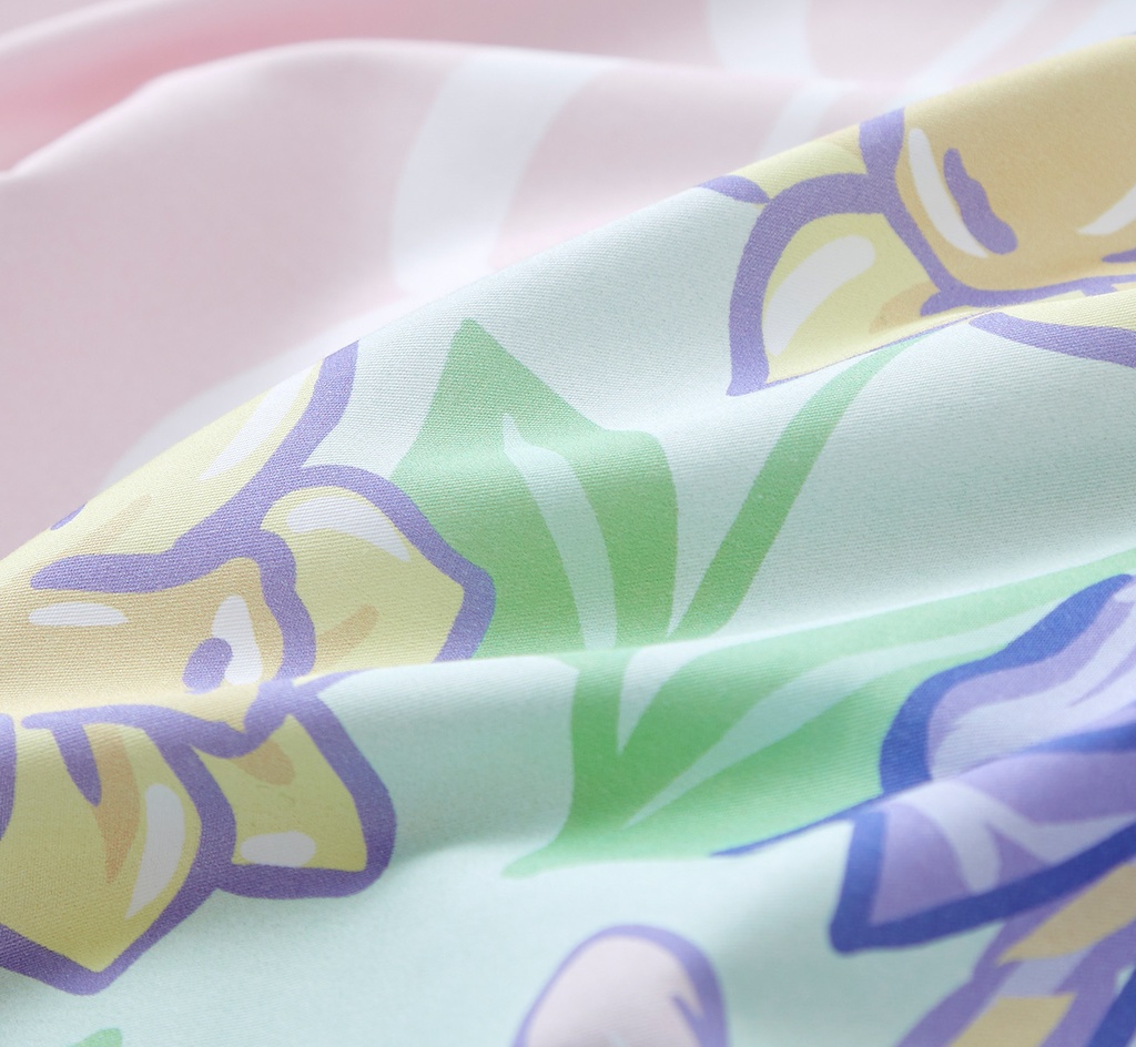 【Rose Cutie x Ms LUTRA】Tea Party in meadow布団カバー4点セット(フリルあり)