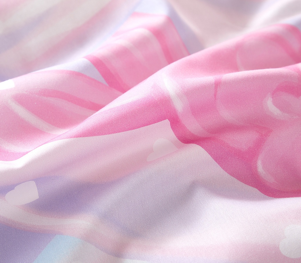 【Rose Cutie x Ms LUTRA】Bunny Creamy Candy布団カバー4点セット