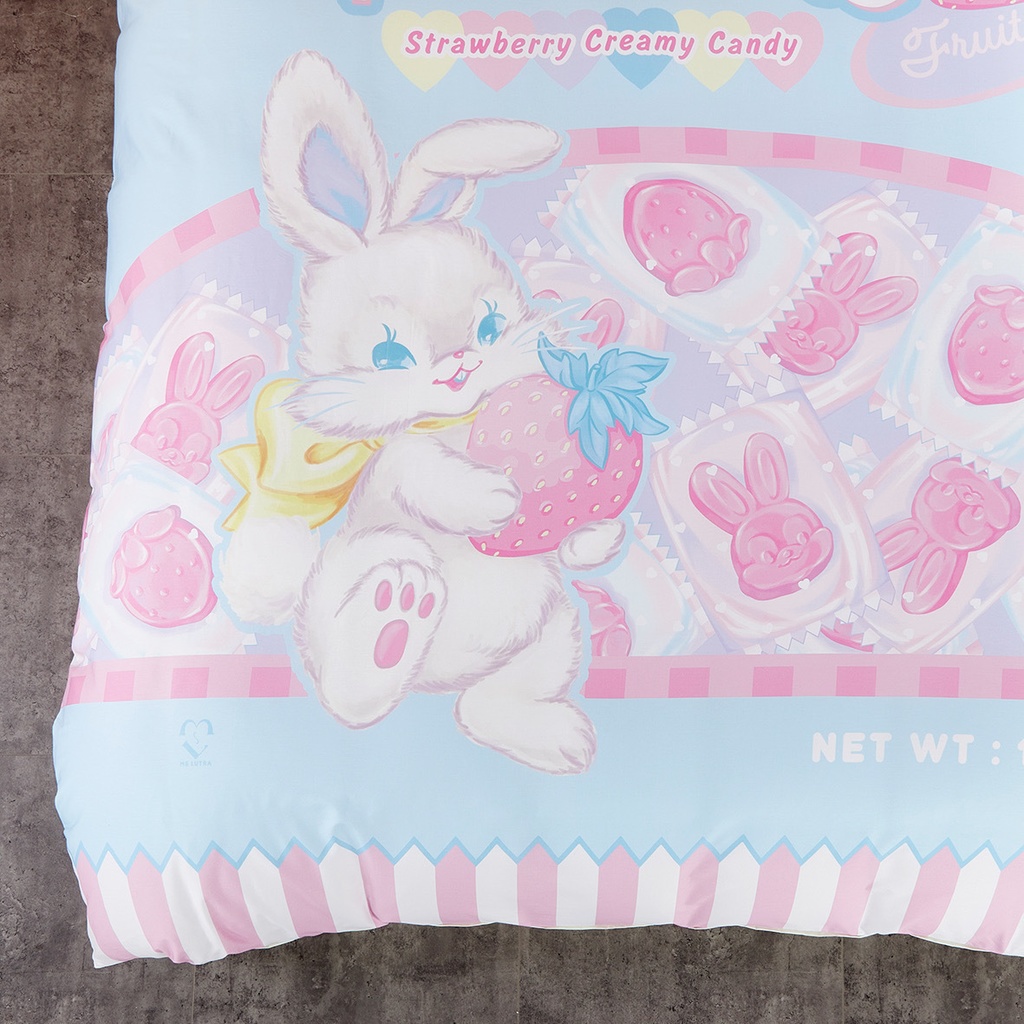 【Rose Cutie x Ms LUTRA】Bunny Creamy Candy布団カバー4点セット