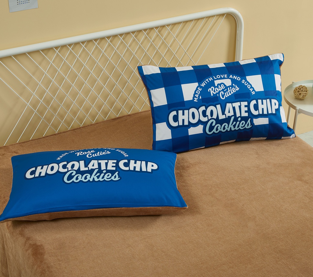 【Rose Cutie x Etoile et Griotte】Rose Cutie Cookie布団カバー4点セット(40Sコットン+ポリエステル)