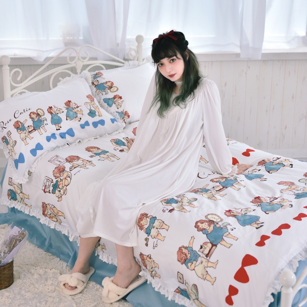 【Rose Cutie x Krimgen】Outfits布団カバー4点セット
