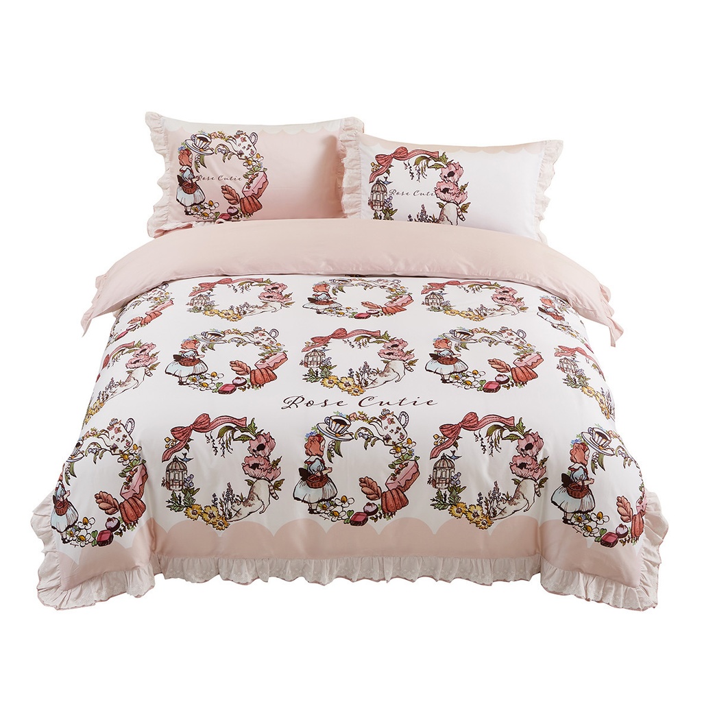 【Rose Cutie x Krimgen】My Favorite Things布団カバー4点セット寝具BOX