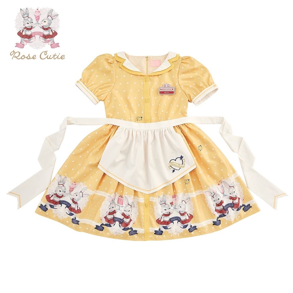 【均一SALE】【Rose Cutie】Diner Bunny ワンピース set