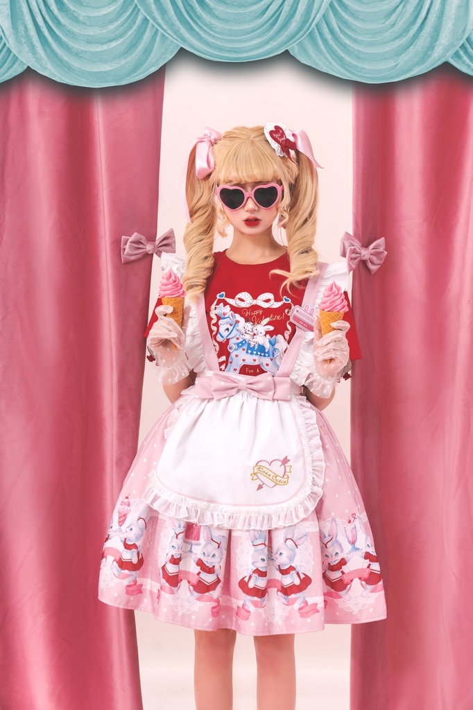 【SALE】【Rose Cutie】Diner Bunny スカート set