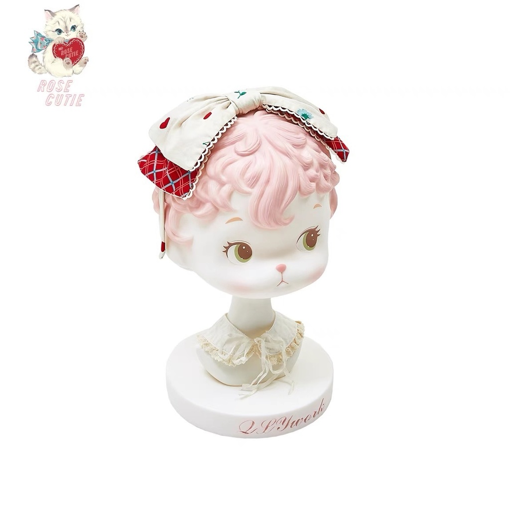 【Rose Cutie】Red Heart Dolls with Pipiカチューシャ