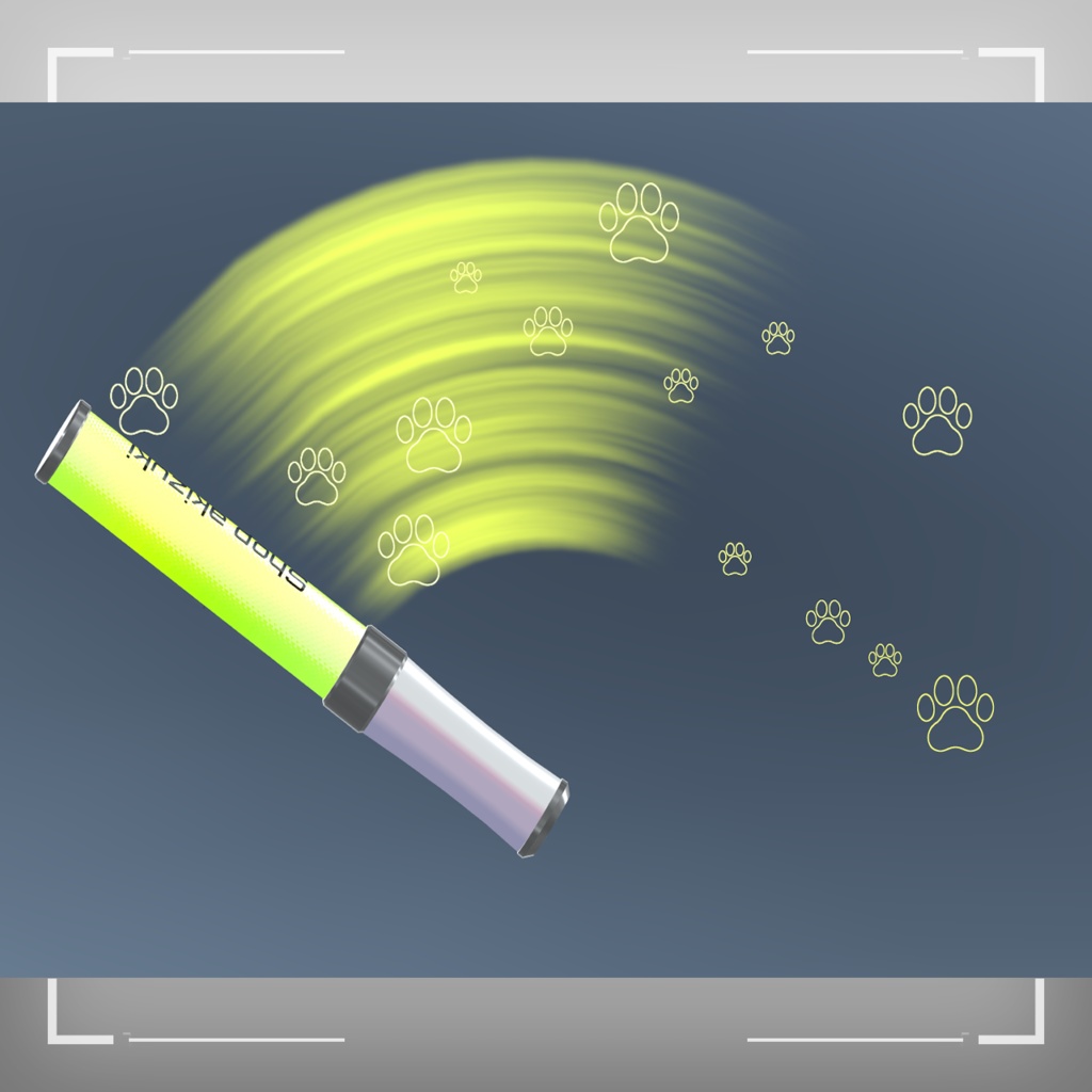 光るペンライト エフェクト付き【VRChat用】年末年始セール中