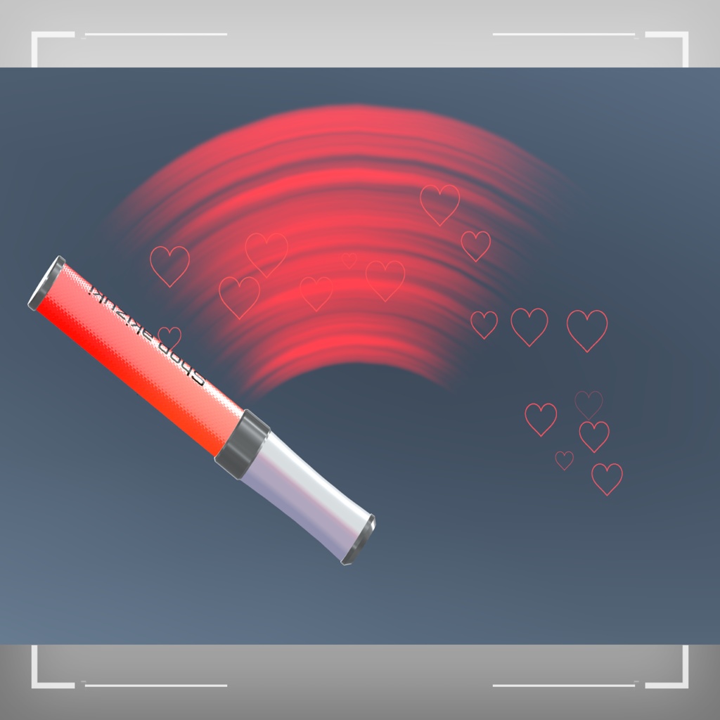 光るペンライト エフェクト付き【VRChat用】年末年始セール中