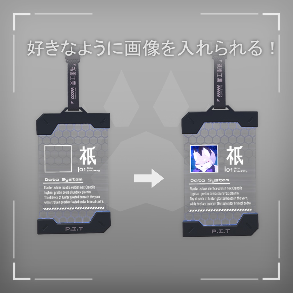 【VRChat用】サイバーパスポート