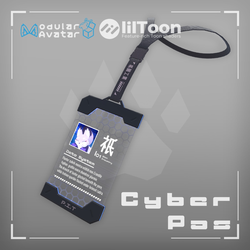 【VRChat用】サイバーパスポート