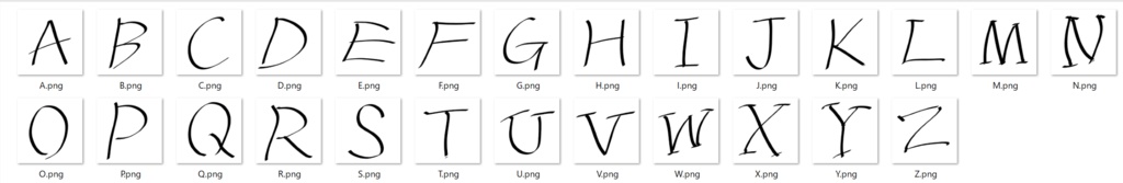 ISOLAB Alphabet decal