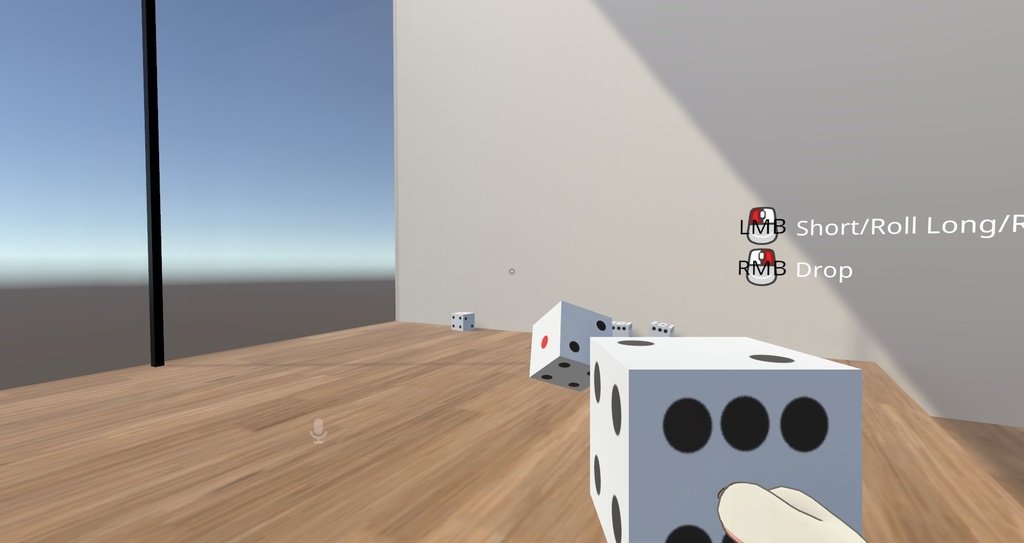 【VRC U#】サイコロランチャー