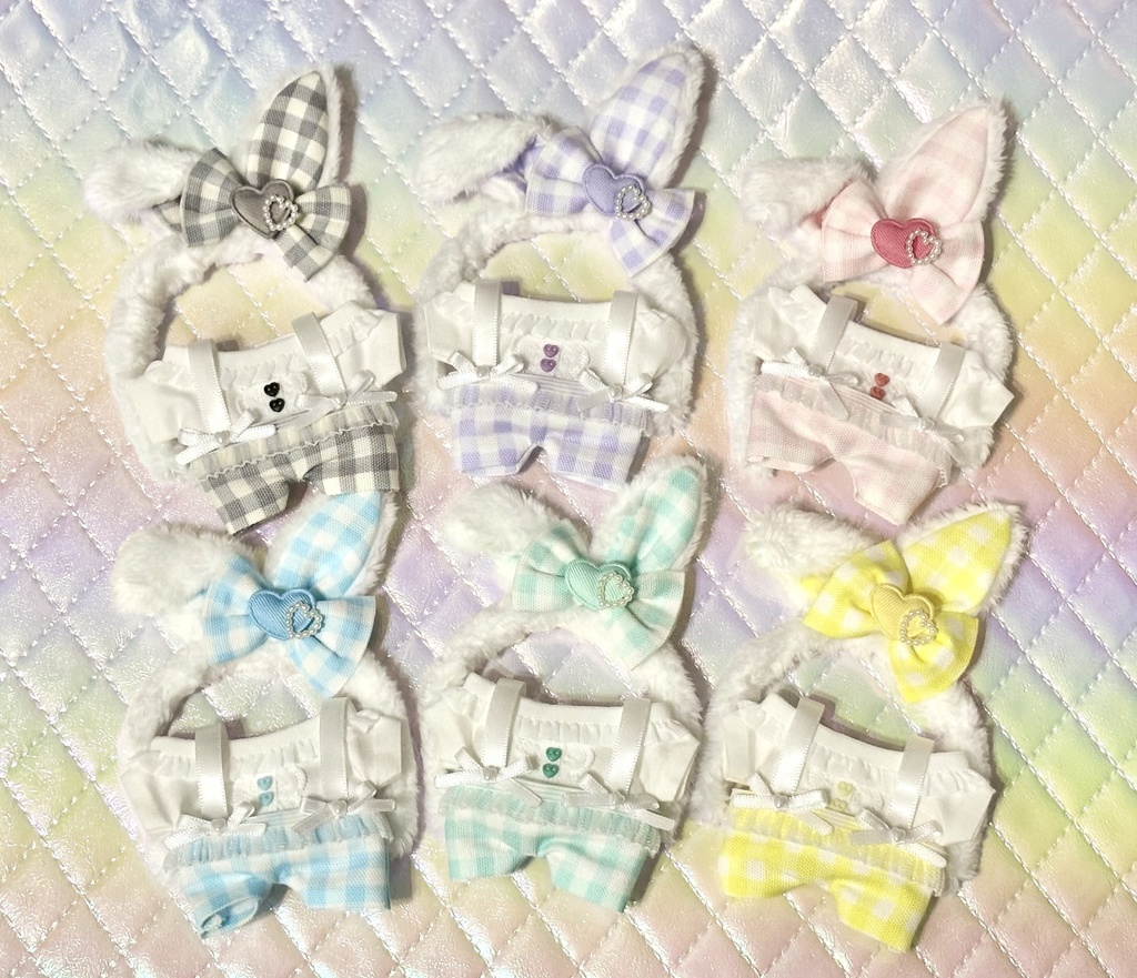 ホワイトバニーセット🐰