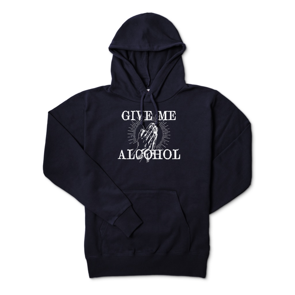 GIVE ME ALCOHL! パーカー