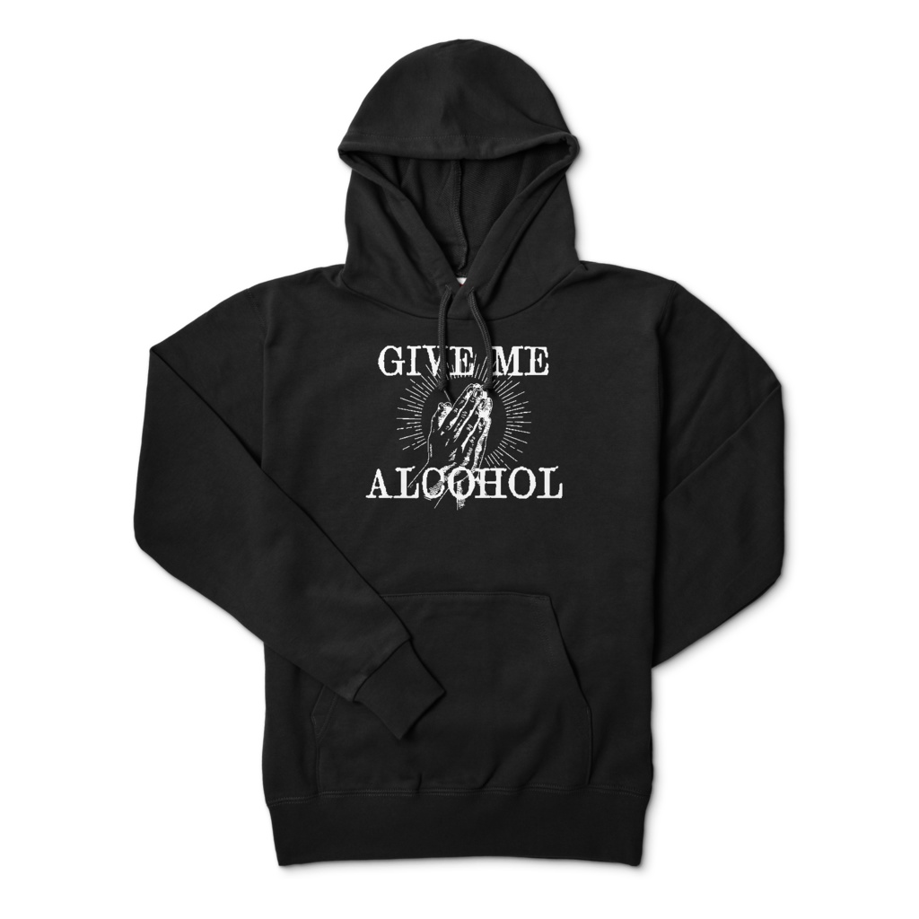 GIVE ME ALCOHL! パーカー